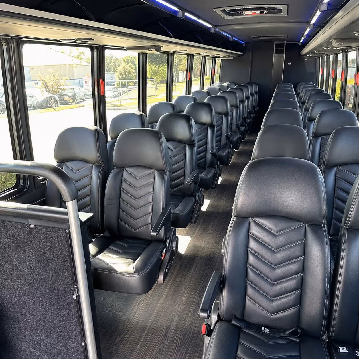 25 passenger minibus inside