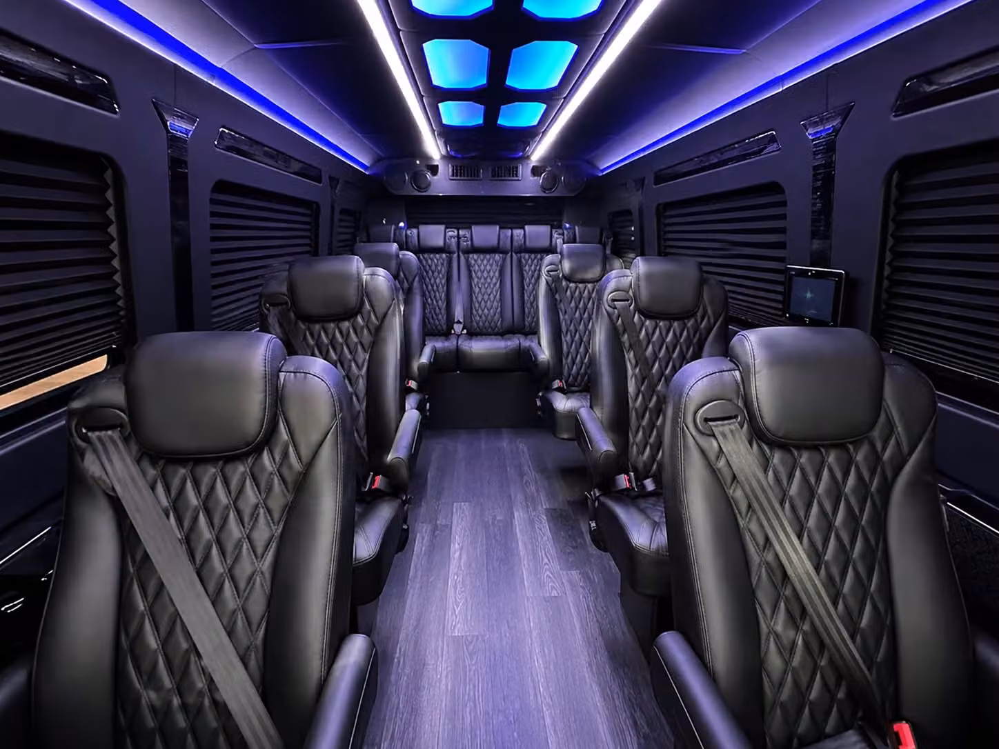 sprinter van with driver interior