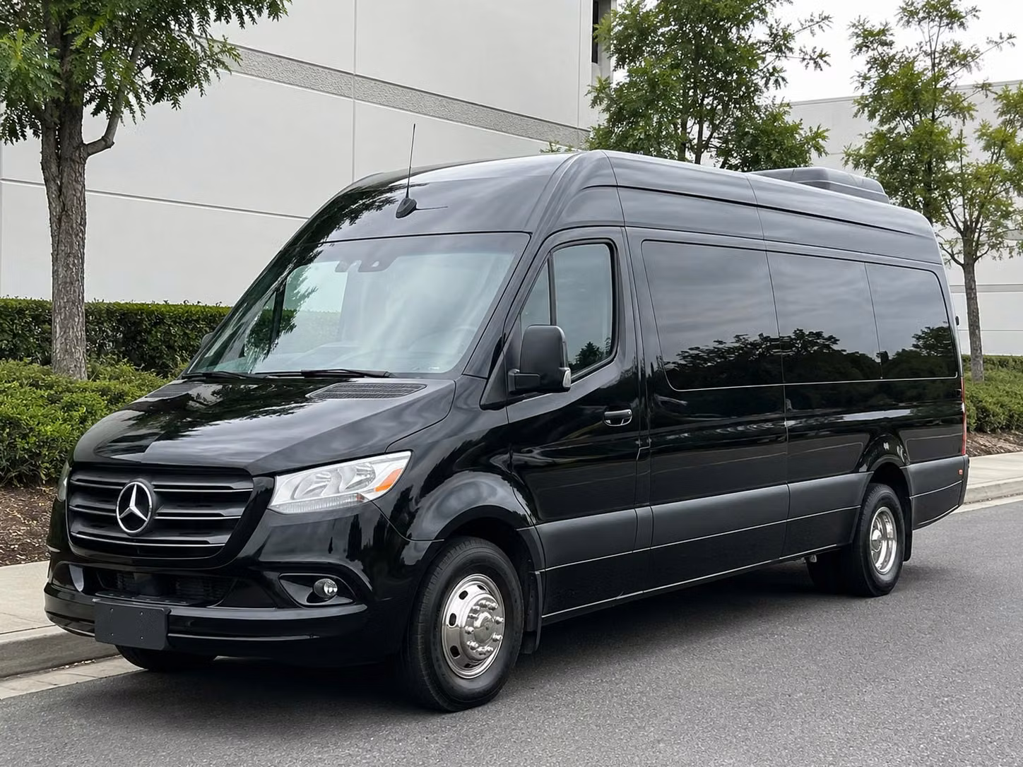 sprinter van with driver